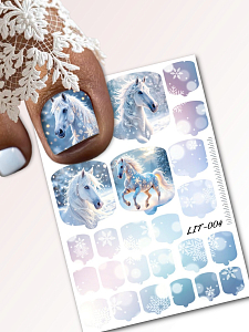 Anna Tkacheva, мини наклейки пленки для педикюра LIT-004