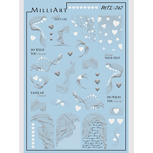 Anna Tkacheva, слайдер-дизайн MilliArt металлик MTL-242