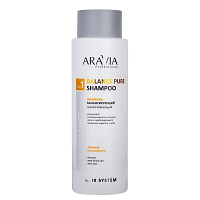 Aravia, Balance Pure Shampoo - шампунь балансирующий себорегулирующий, 400 мл