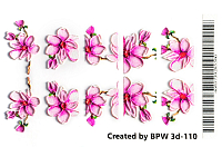 BPW.Style, слайдер-дизайн (Цветы 3d110)