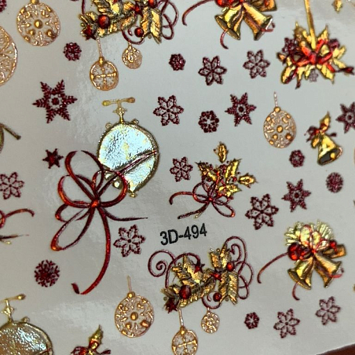 Anna Tkacheva, 3D хрустальный слайдер 3D494 (crystal)