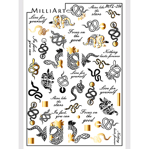 Anna Tkacheva, слайдер-дизайн MilliArt металлик MTL-214
