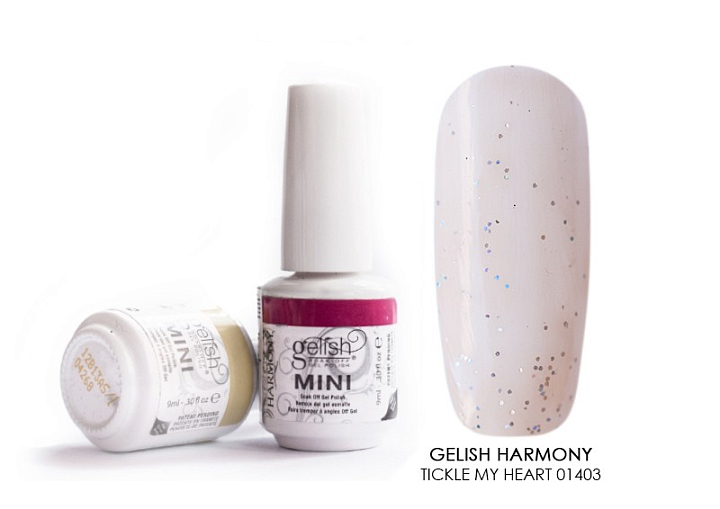 УЦЕНКА, Gelish Harmony, гель-лак mini (Tickle my heart 01403), 9 мл
