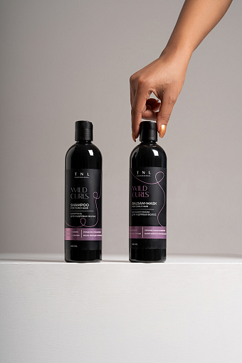 TNL, Wild Curls - крем-шелк для кудрявых, волнистых и непослушных волос, 250 мл