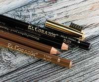 El Corazon, карандаш для бровей (№314 Black Velvet)