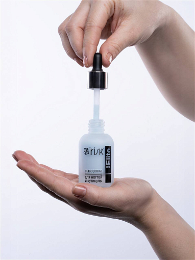 Irisk, Elite line - сыворотка с наночастицами меди и экстрактом монарды для ногтей и кутикулы, 30 мл