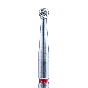 Silver Kiss, фреза алмазная шар (красная, d 0.25)