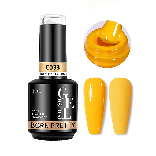 Born Pretty, PRO Gel Polish - гель-лак C033, 15 мл