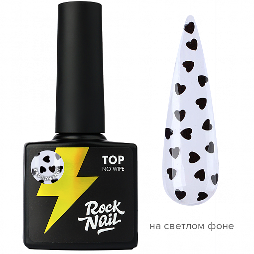 RockNail, декоративный топ Bad Romance, 10 мл
