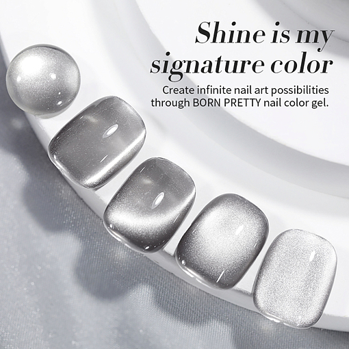 Born Pretty, Autumn Water Light Cat Magnetic Gel - магнитный гель-лак "кошачий глаз" AW01, 10 мл