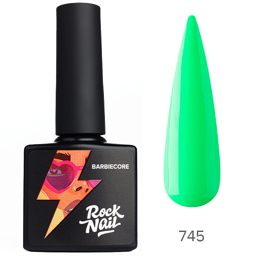 RockNail, гель-лак Barbiecore №745, 10 мл