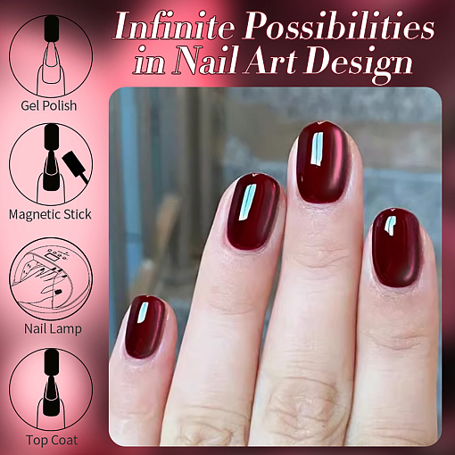 Born Pretty, Autumn Water Light Cat Magnetic Gel - магнитный гель-лак "кошачий глаз" AW05, 10 мл