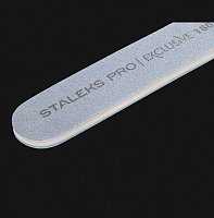 Staleks, пилка прямая минеральная для ногтей EXCLUSIVE (180/180 гр)