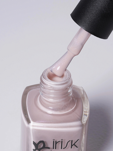 Irisk, Nude Shimmer - лак для ногтей с шиммером (001), 8 мл