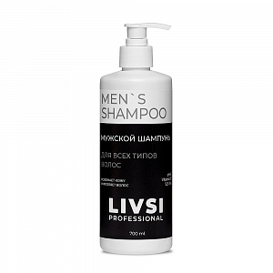 ФармКосметик / Livsi, Shampoo Men`s - профессиональный шампунь для мужчин, 700 мл