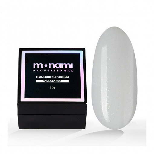 Monami, гель моделирующий (White Shine), 30 гр