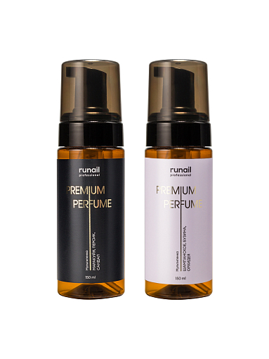 Runail, набор №118 парфюмированная очищающая мульти-пенка для маникюра и педикюра, 2 х 150 мл Runail, набор №118 парфюмированная очищающая мульти-пенка для маникюра и педикюра, 2 х 150 мл