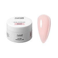 Runail, камуфлирующий УФ-гель №5507 (Розовый флирт), 15 гр