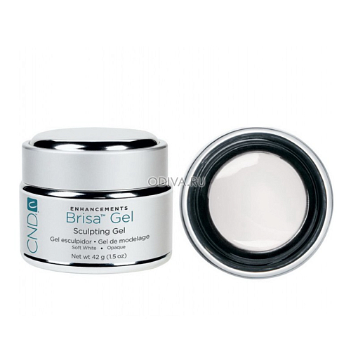 УЦЕНКА, CND, BRISA™Lite Removable Sculpting Gel - белый скульптурный гель, 14 г