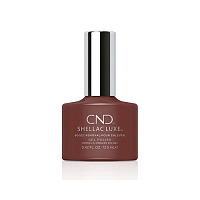 CND Shellac Luxe, двухфазный гель-лак (Oxblood 222), 12.5 мл