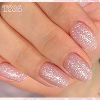 Born Pretty, Jelly Nude Gel - гель-лак желе с блестками №03, 10 мл