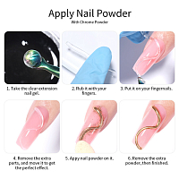 Микс набор №298 гель-пластилин для наращивания, средство для обработки рук при маникюре