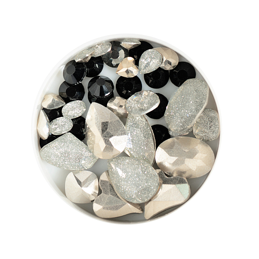 Irisk, набор декора Shimmer Stone в баночке (001)