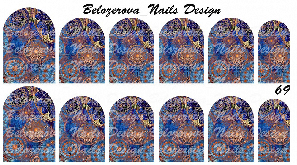 Слайдер-дизайн Belozerova Nails Design на прозрачной пленке (69)