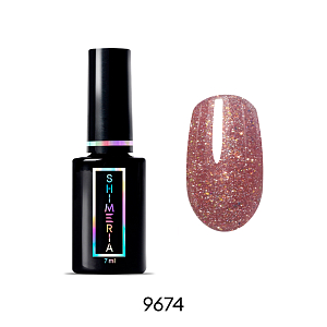 RuNail, Shimeria Diamond - гель-лак светоотражающий №9674, 7 мл