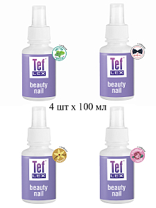 МультиДез, набор №51 Бьюти Нэйл - средство для обработки рук при маникюре (спрей), 4 шт по 100 мл