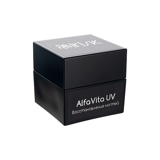 Irisk, AlfaVita - восстанавливающее средство для ногтей с витаминами E и F (01), 15 мл