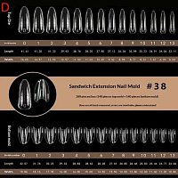 Верхние формы Sandwich №38, 280 шт