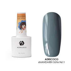 Adricoco, гель-лак Mandarin sun №11, 8 мл