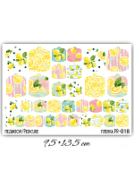 Anna Tkacheva, наклейки пленки для педикюра PR-018