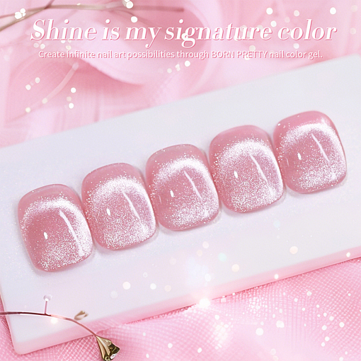 Born Pretty, Crystal Cat Magnetic Gel - магнитный гель-лак "кошачий глаз" MY40, 10 мл