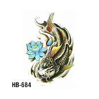 Irisk, тату для тела ЗD переводные (HB-684)