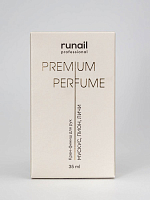 RuNail, парфюмированный крем-финиш для рук с мочевиной 10% (мускус, пион, личи), 35 мл