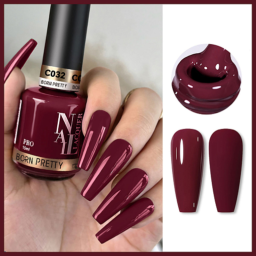 Born Pretty, PRO Regular Nail Lacquer - лак для ногтей C032, 15 мл Born Pretty, PRO Regular Nail Lacquer - лак для ногтей C032, 15 мл