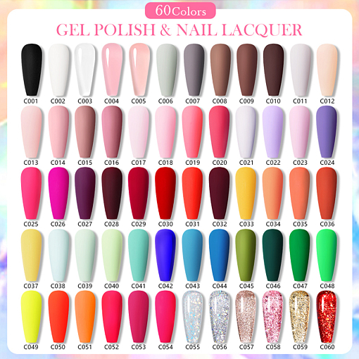 Born Pretty, PRO Gel Polish - витражный гель-лак C005, 15 мл