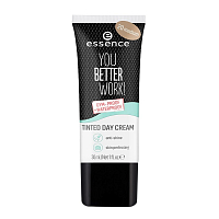 Essence, you better work! tinted day cream — тонирующий дневной крем (т.20), 30 мл