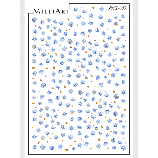 Anna Tkacheva, слайдер-дизайн MilliArt металлик MTL-253 (золото)