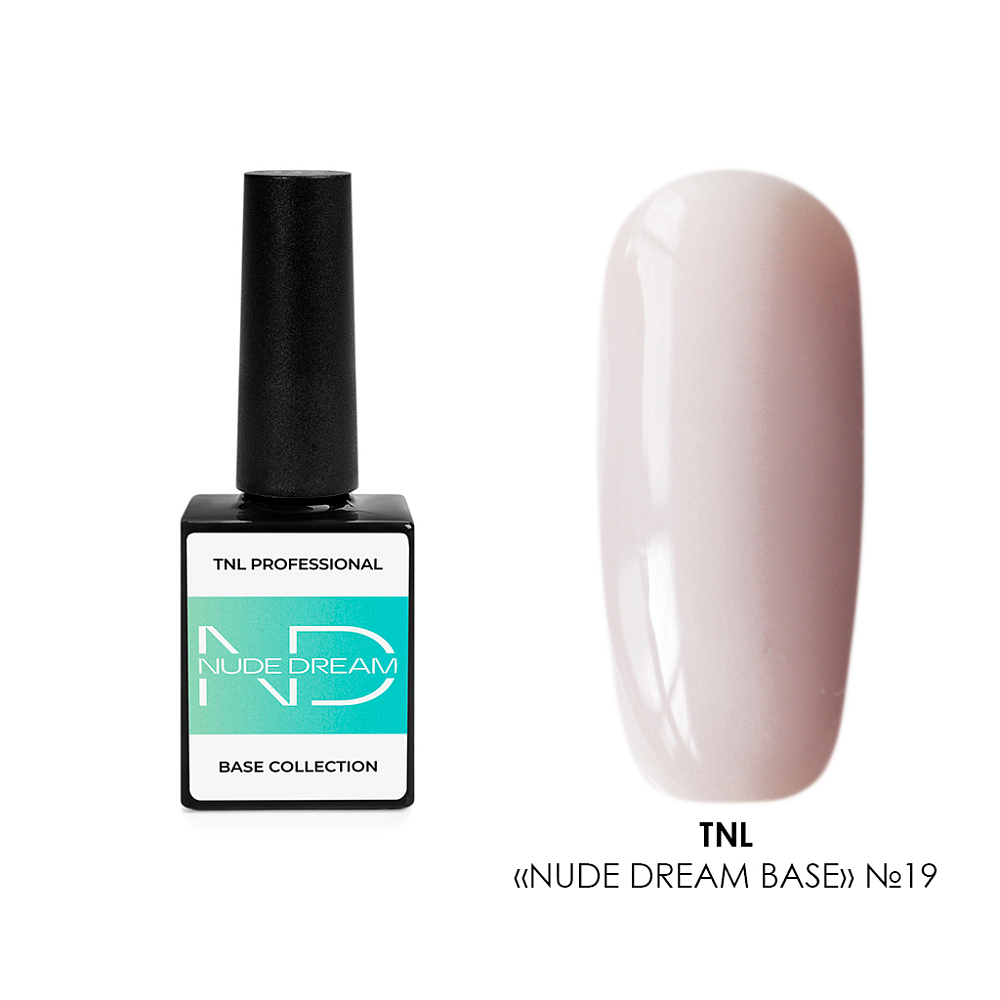 TNL, Nude dream base - цветная база №19, 10 мл TNL, Nude dream base - цветная база №19, 10 мл