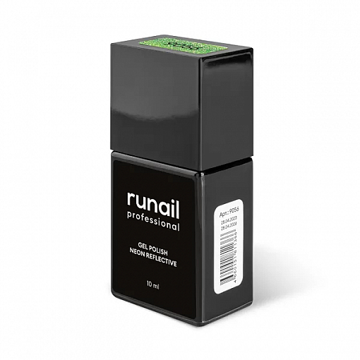 RuNail, гель-лак неоновый светоотражающий №9056, 10 мл