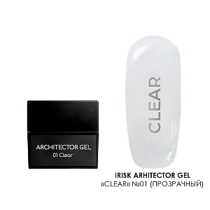 Irisk, ARCHITECTOR GEL - тиксотропный гель-желе (01 Clear), 15мл