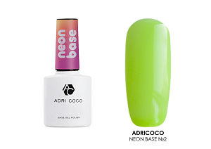 Adricoco, Neon base - цветная база №2, 8 мл