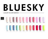 Bluesky, гель-лак Luxury Silver (LV741), 10 мл