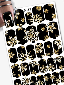 Anna Tkacheva, наклейки пленки для дизайна ногтей N-087