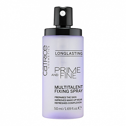 Catrice, Prime And Fine Multitalent Fixing Spray - спрей фиксирующий для макияжа, 50 мл