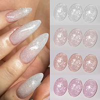 Born Pretty, Reflective Glitter Gel Polish - гель-лак светоотражающий SZ53, 10 мл