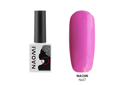 

Naomi, гель-лак №057, 10 мл, Розовый;розово-коралловый;пурпурный